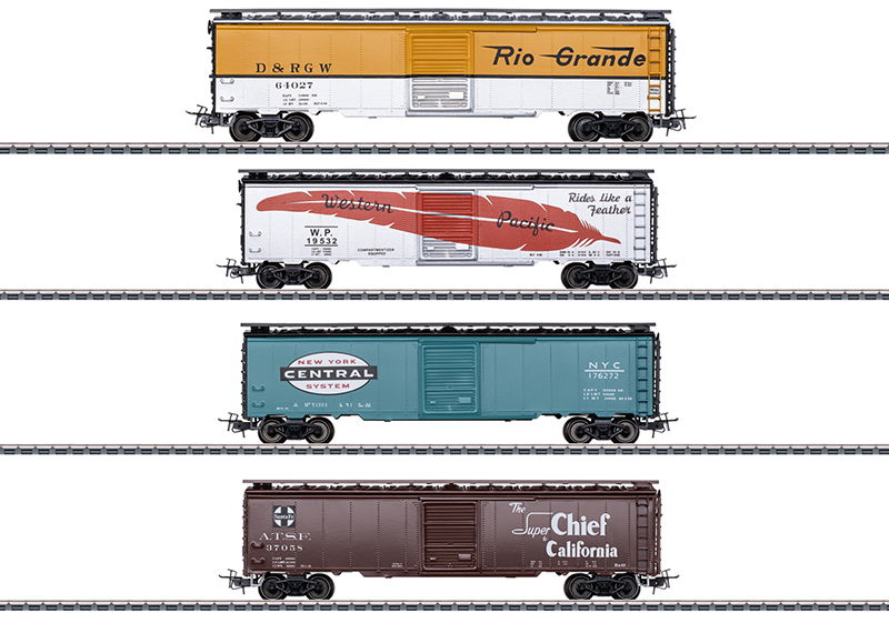 Märklin 45712 - US-Güterwagen-Set "Tin Plate"