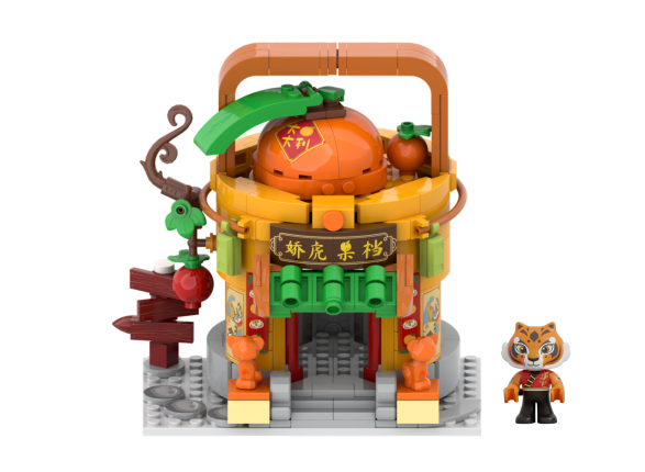 PANTASY 86508 - X Kung Fu Panda Mini Street View – Tigress's Fruit Store
