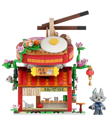 PANTASY 86506 - X Kung Fu Panda Mini Street View – Zhens Ramen-Stand