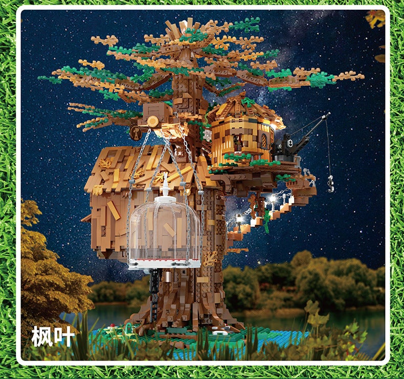 Mould-King-16033-Treehouse-with-Lights-3-958-Teile55