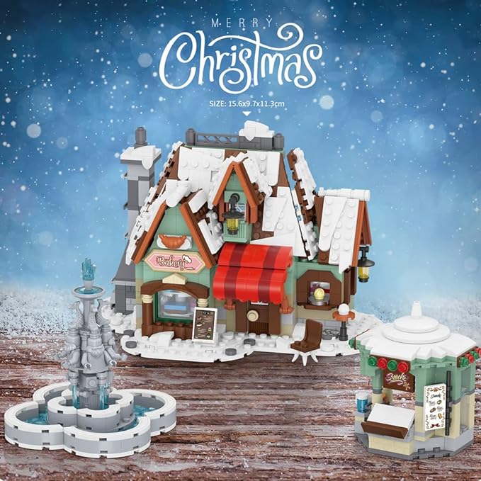 LOZ 2198 - Christmas House Building Blocks