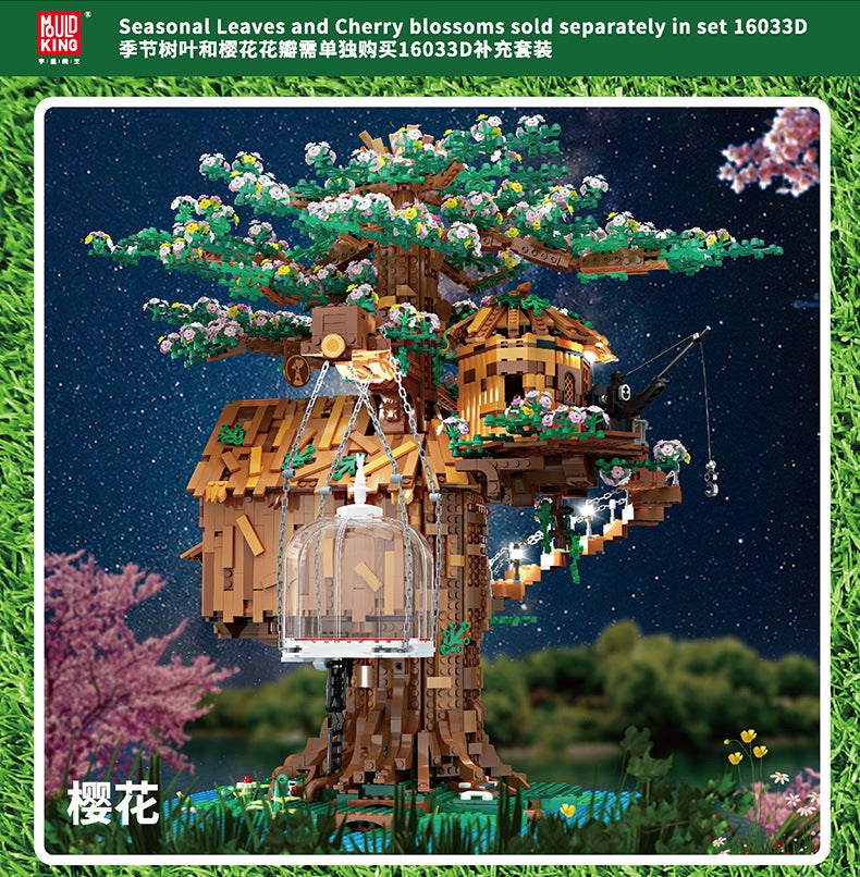 Mould-King-16033-Treehouse-with-Lights-3-958-Teile9