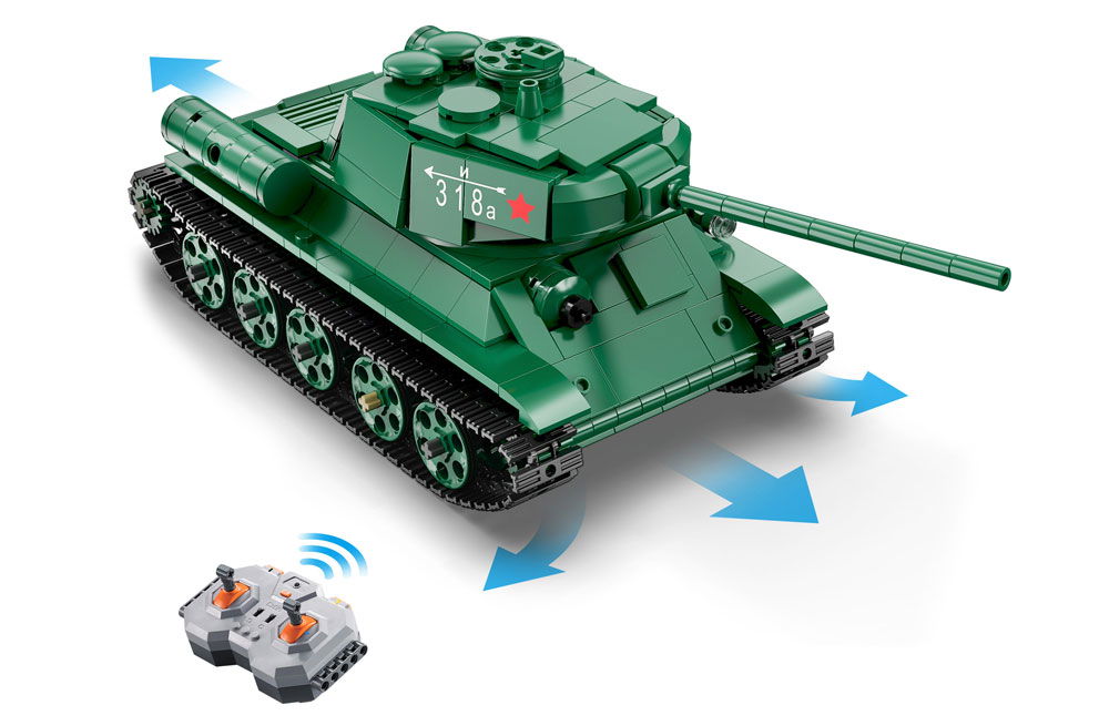 CADA-C61072W-T-34-Medium-Tank-722-Teile-5