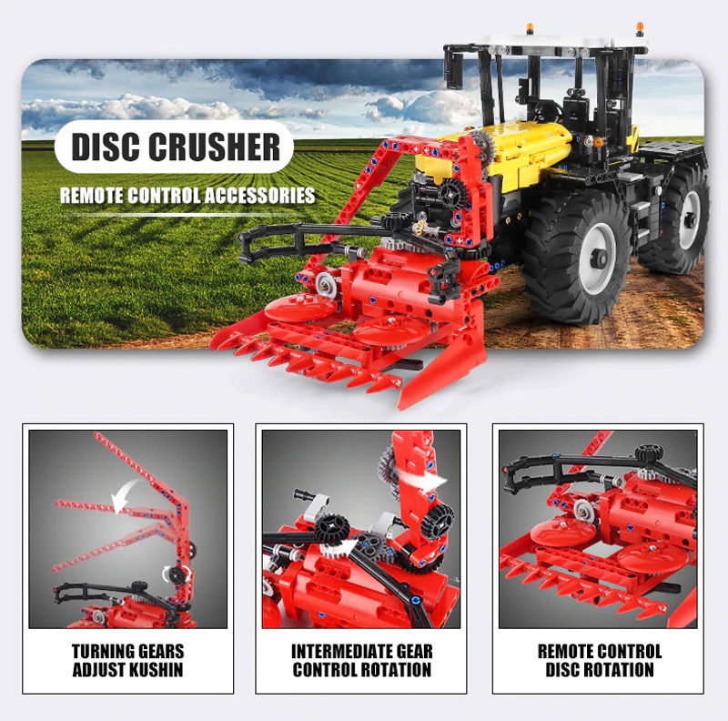 MOULD-KING-17019-Traktor-gelb-4in1-APP-5