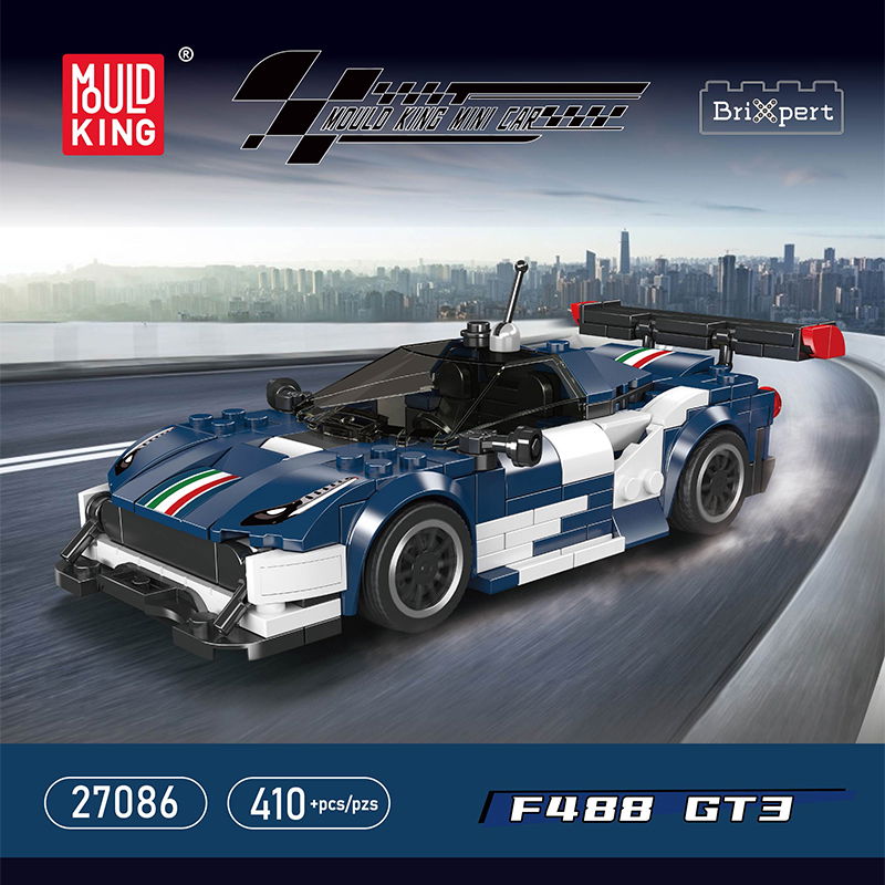 Mould King 27086 -  F488 GT3 Supercar Modellbausatz