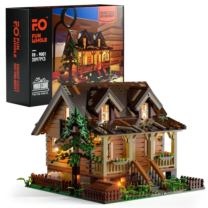 FUNWHOLE 9001 - Holzhütte