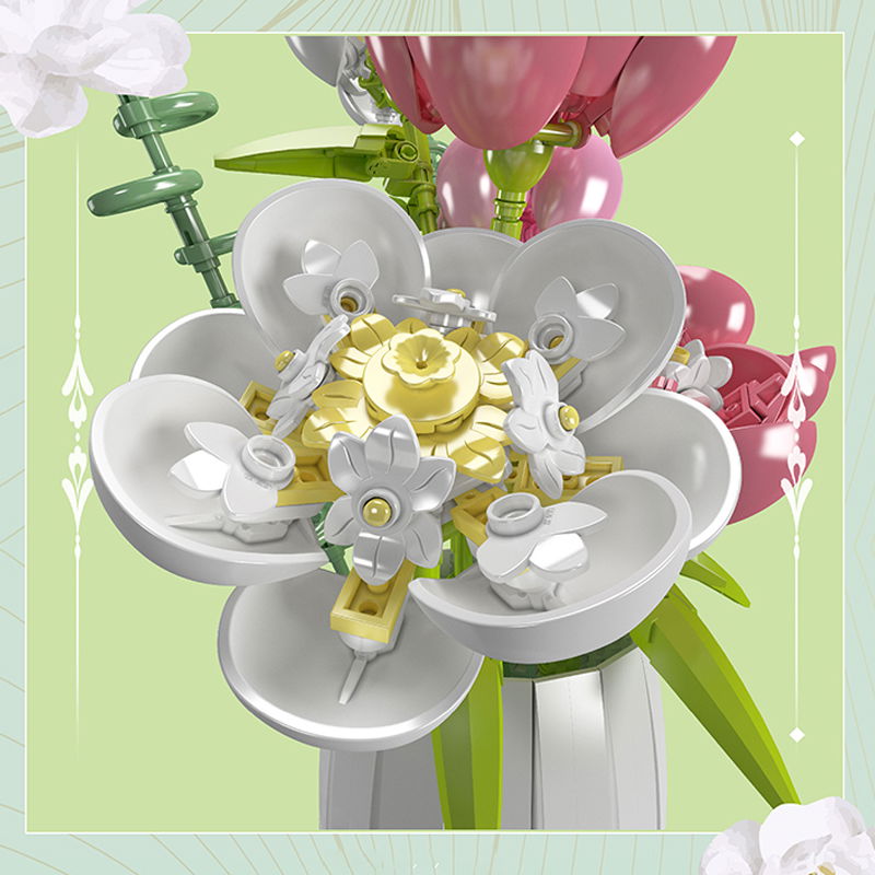 Mould-King-10059-Botanical-Collection-Flower-World-3-Copy