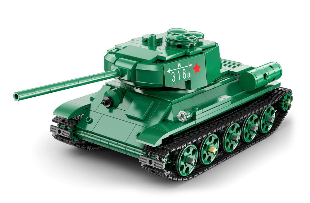 CADA-C61072W-T-34-Medium-Tank-722-Teile