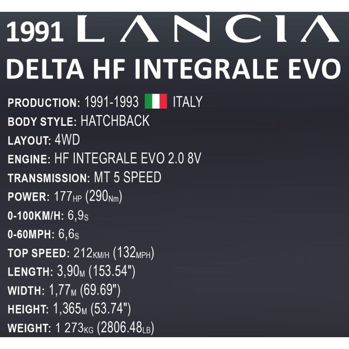 24356-Lancia-Delta-HF-Integrale-EVO-technical-specification