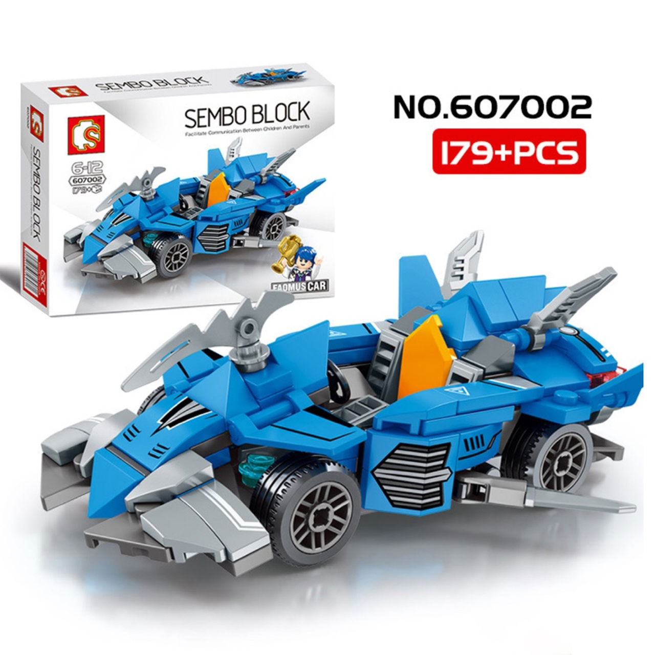 Sembo-607002-Mini-racing-car-179-Teile