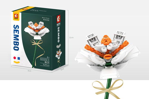 Sembo - Blume Safran weiß